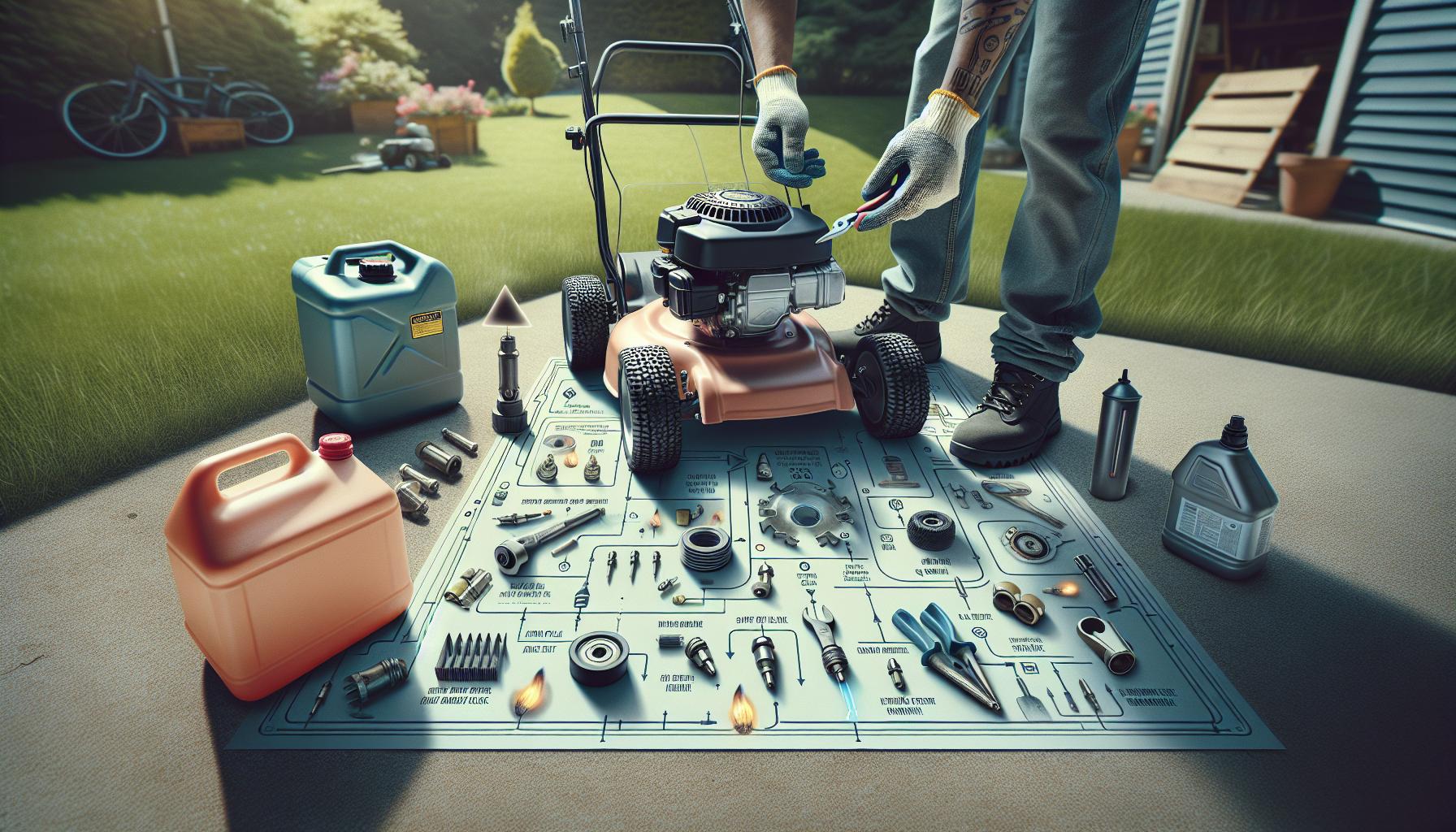 Why is My Lawn Mower Turning Over But Not Starting? Fixed 2 Key Components to Inspect When Mower Won't Start