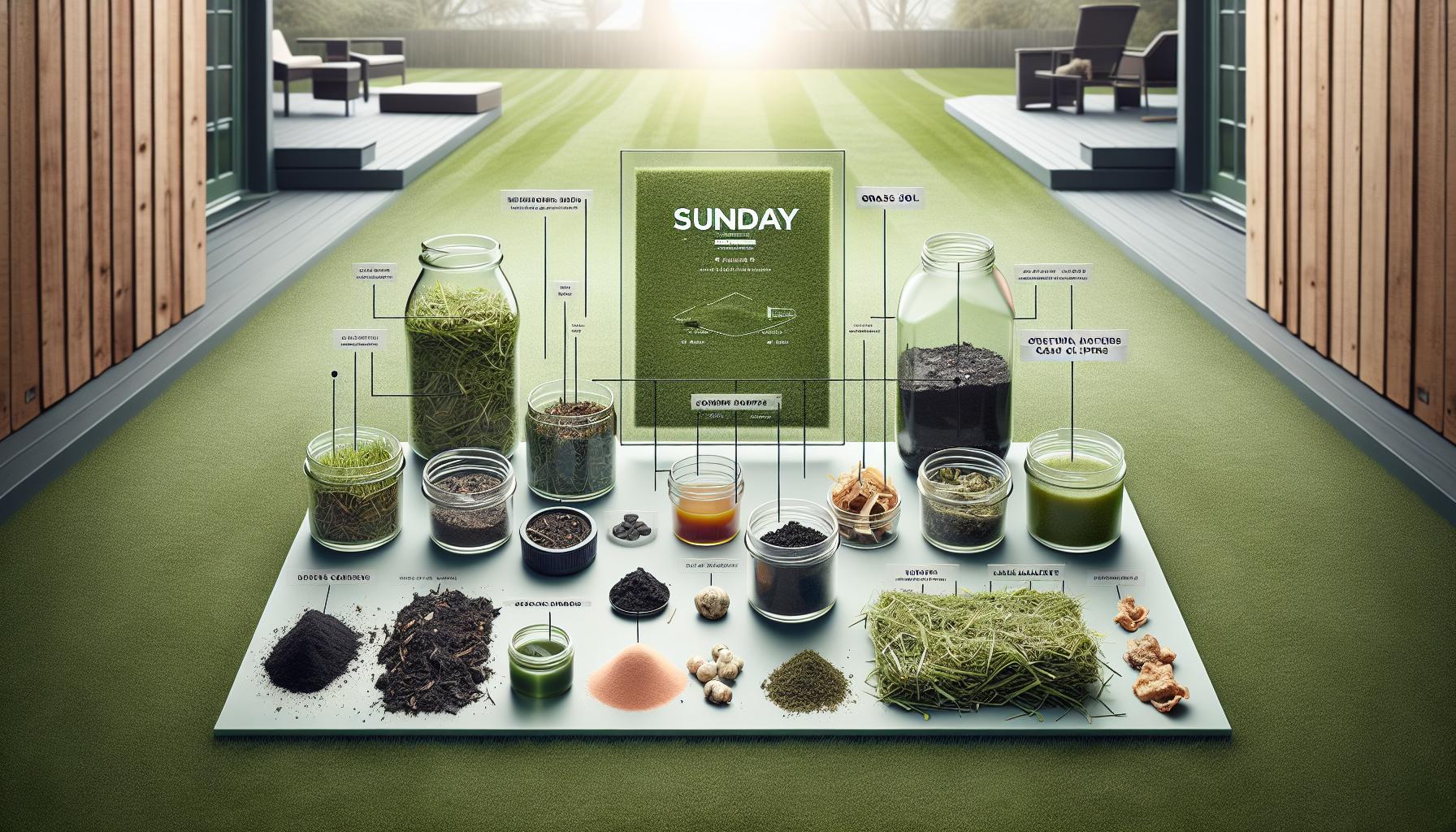 Key Ingredients in Sunday Lawn Care Solutions