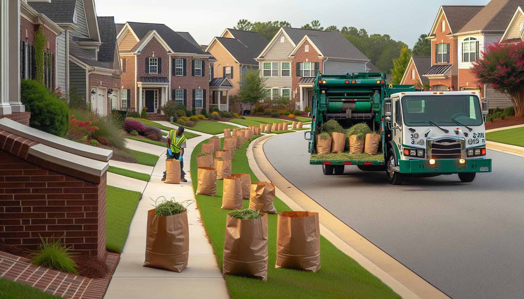 Is Lawn Waste Pickup Today in Rolesville, NC?