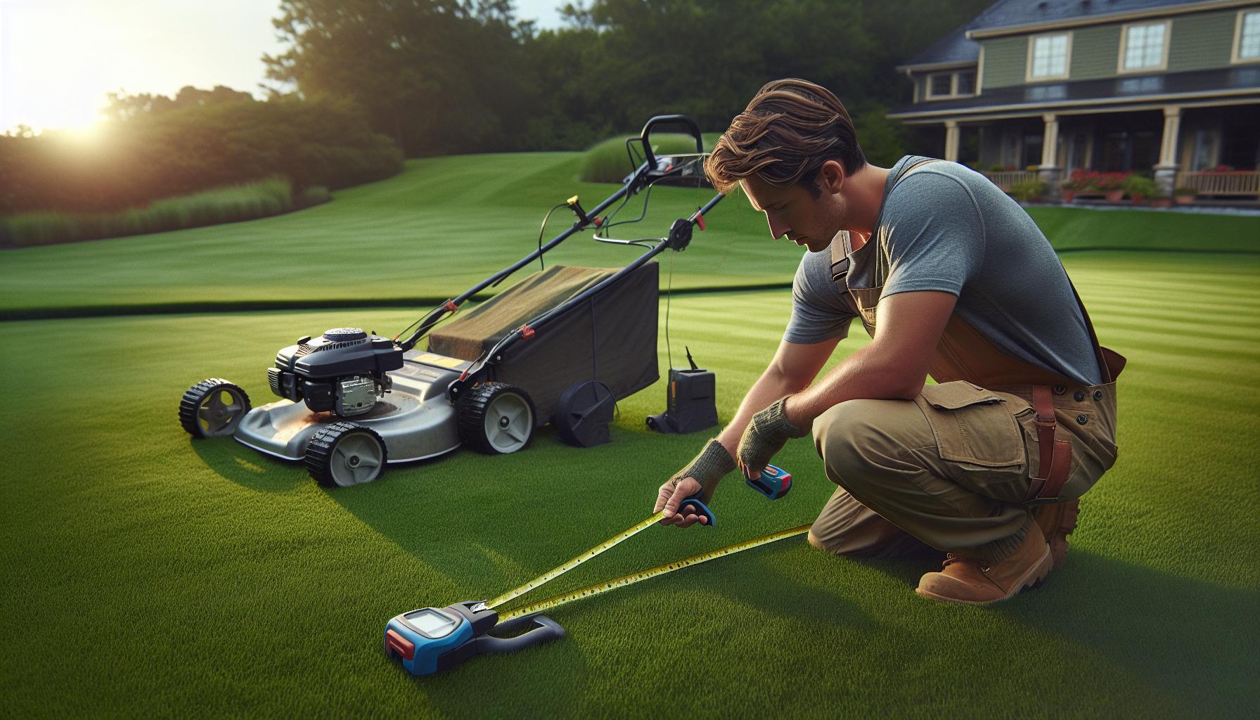 Measuring Your Lawn Mower for Transport