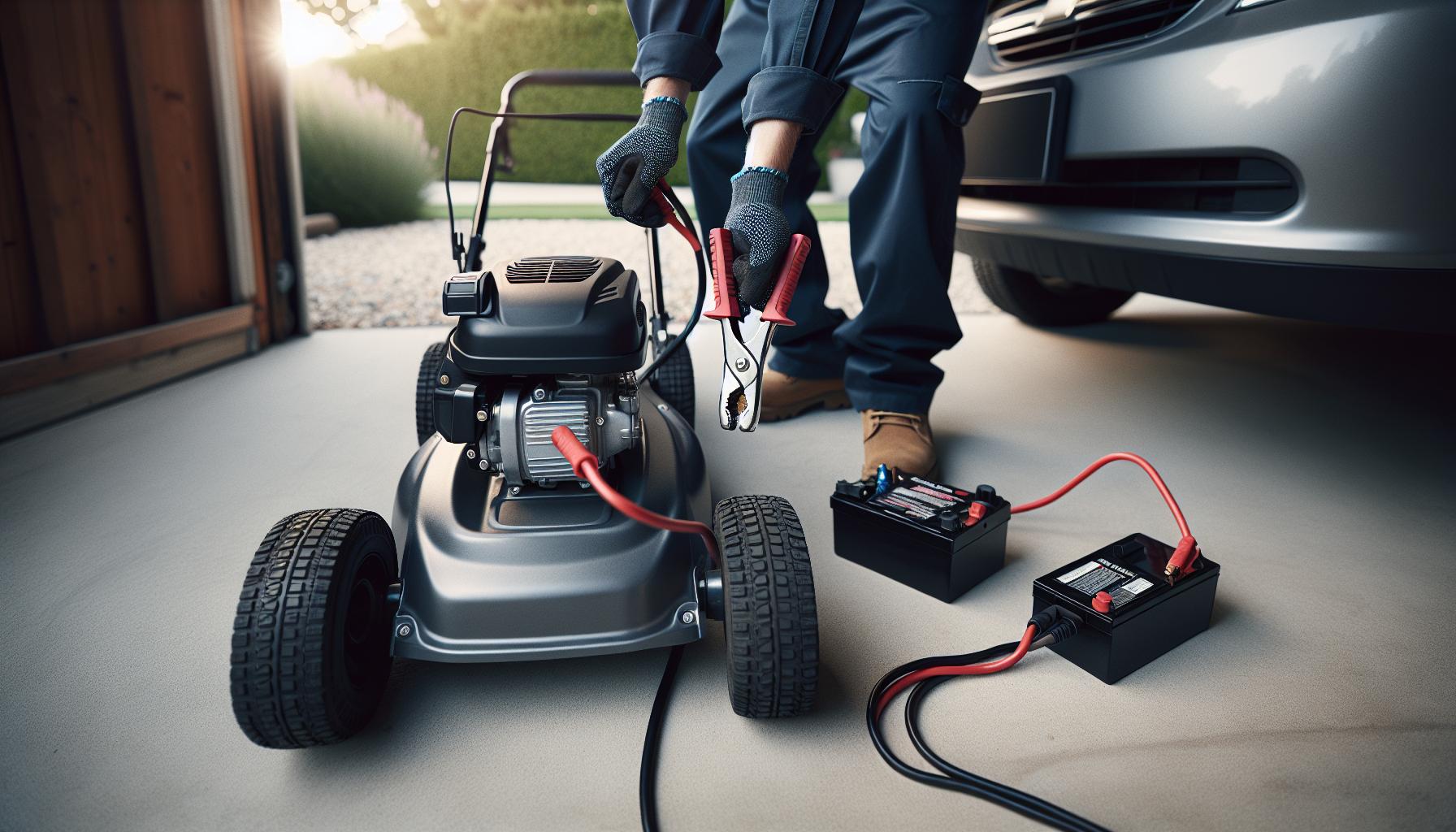 How to Jump a Lawn Mower Battery With a Car: Safe Steps 2 Necessary Tools for Jumping a Lawn Mower Battery