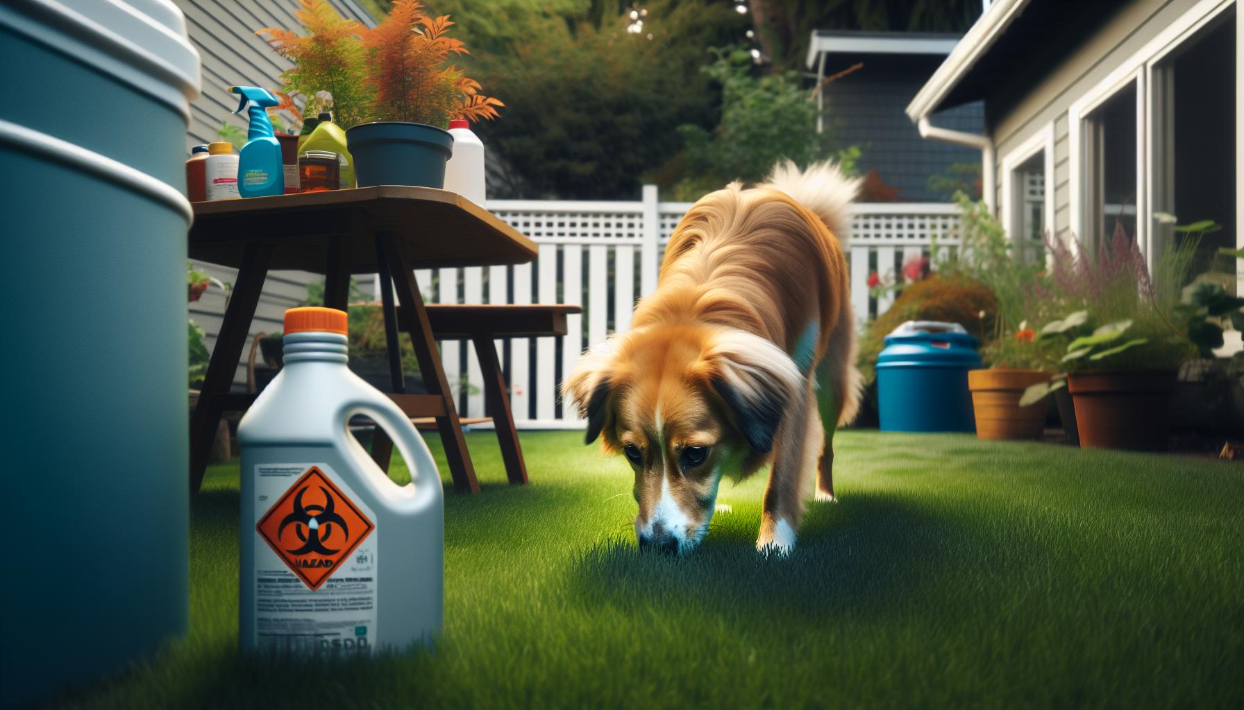 Potential Risks of Lawn Care Chemicals to Pets