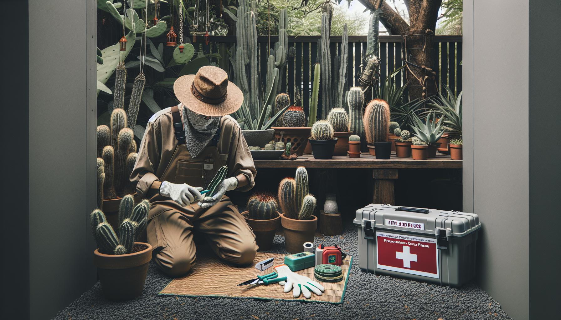 How to Remove Cactus Thorns From a Cactus Leaf 2 Preventing Cactus Thorn Problems in the Future