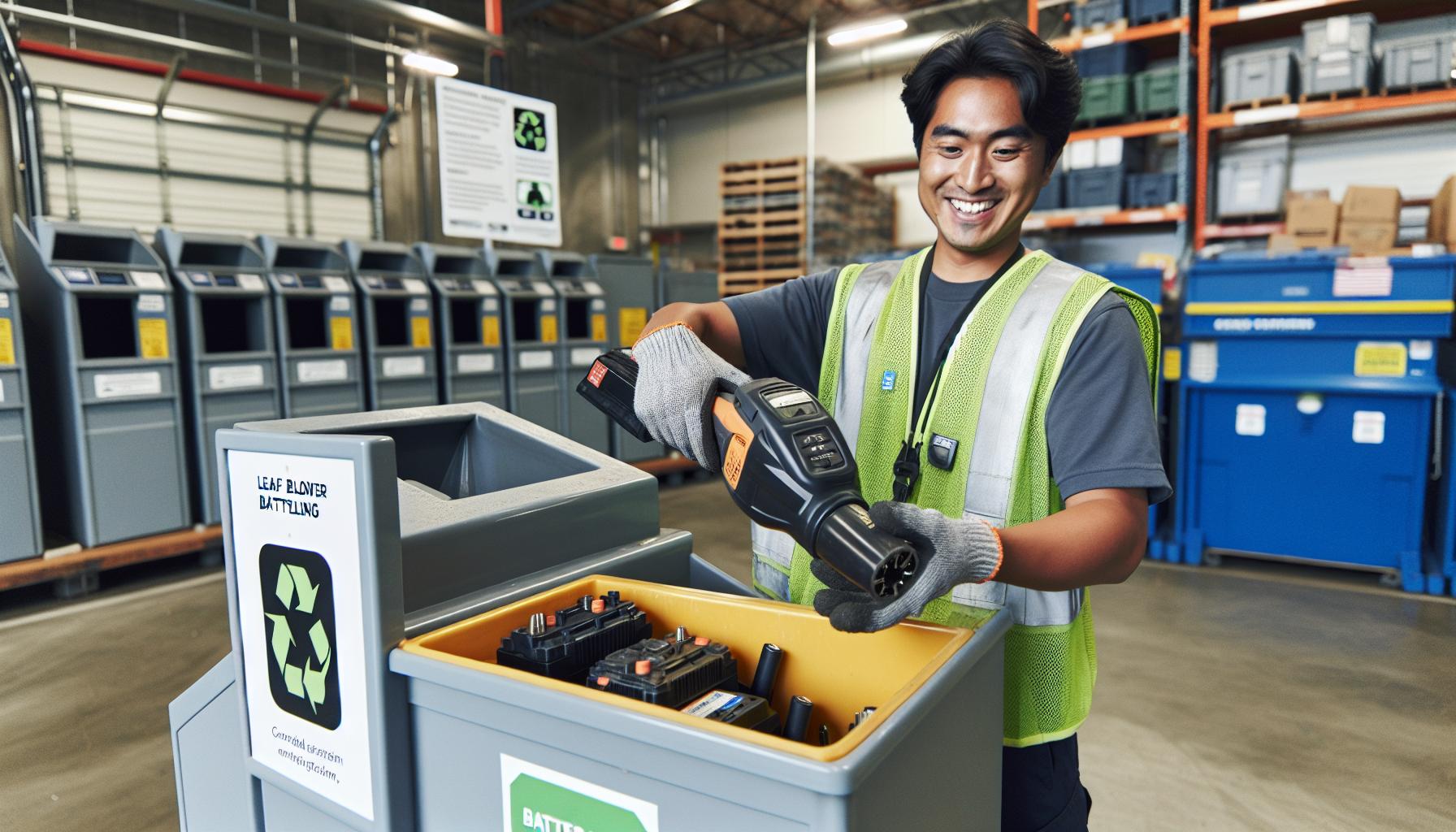 How to Remove Battery From Leaf Blower Safely 3 Proper Disposal and Recycling of Leaf Blower Batteries