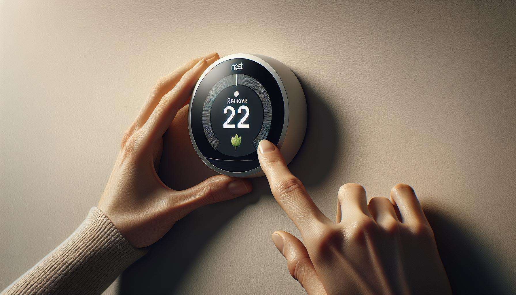 How to Remove Leaf From Nest Thermostat Quickly 2 Quick Steps to Remove Leaf from Nest Thermostat