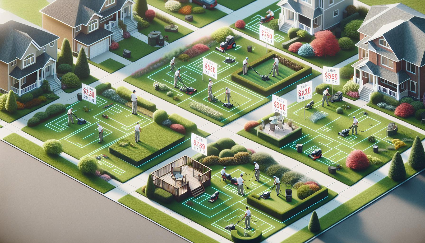 Regional Pricing Breakdown for Lawn Care Services