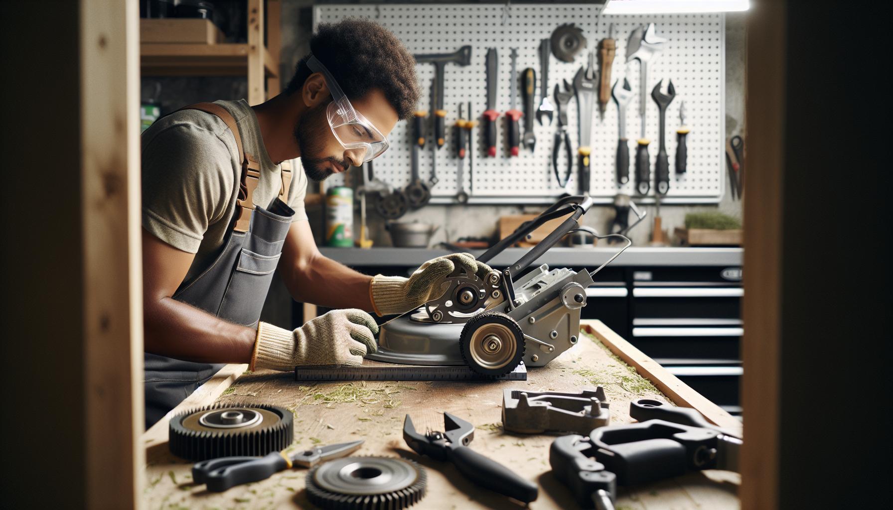 How Do You Balance a Lawn Mower Blade at Home 1 How Do You Balance a Lawn Mower Blade at Home