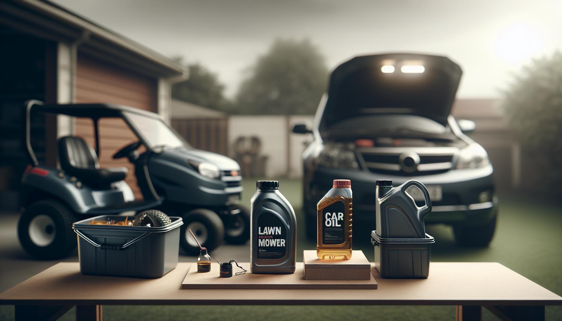 Is Lawn Mower Oil the Same as Car Oil? Critical Facts
