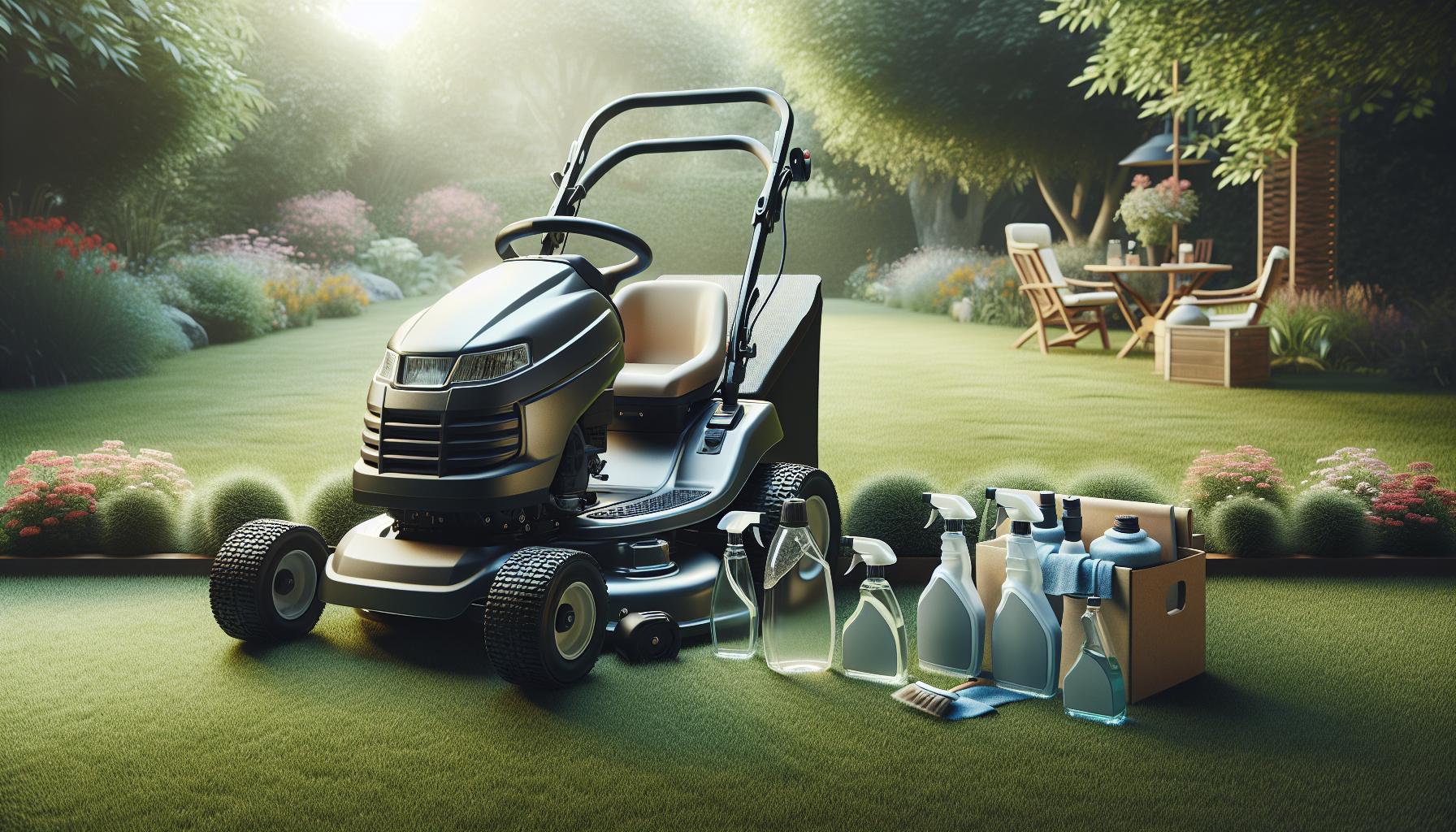 Safe Cleaning Solutions for Your Lawn Mower