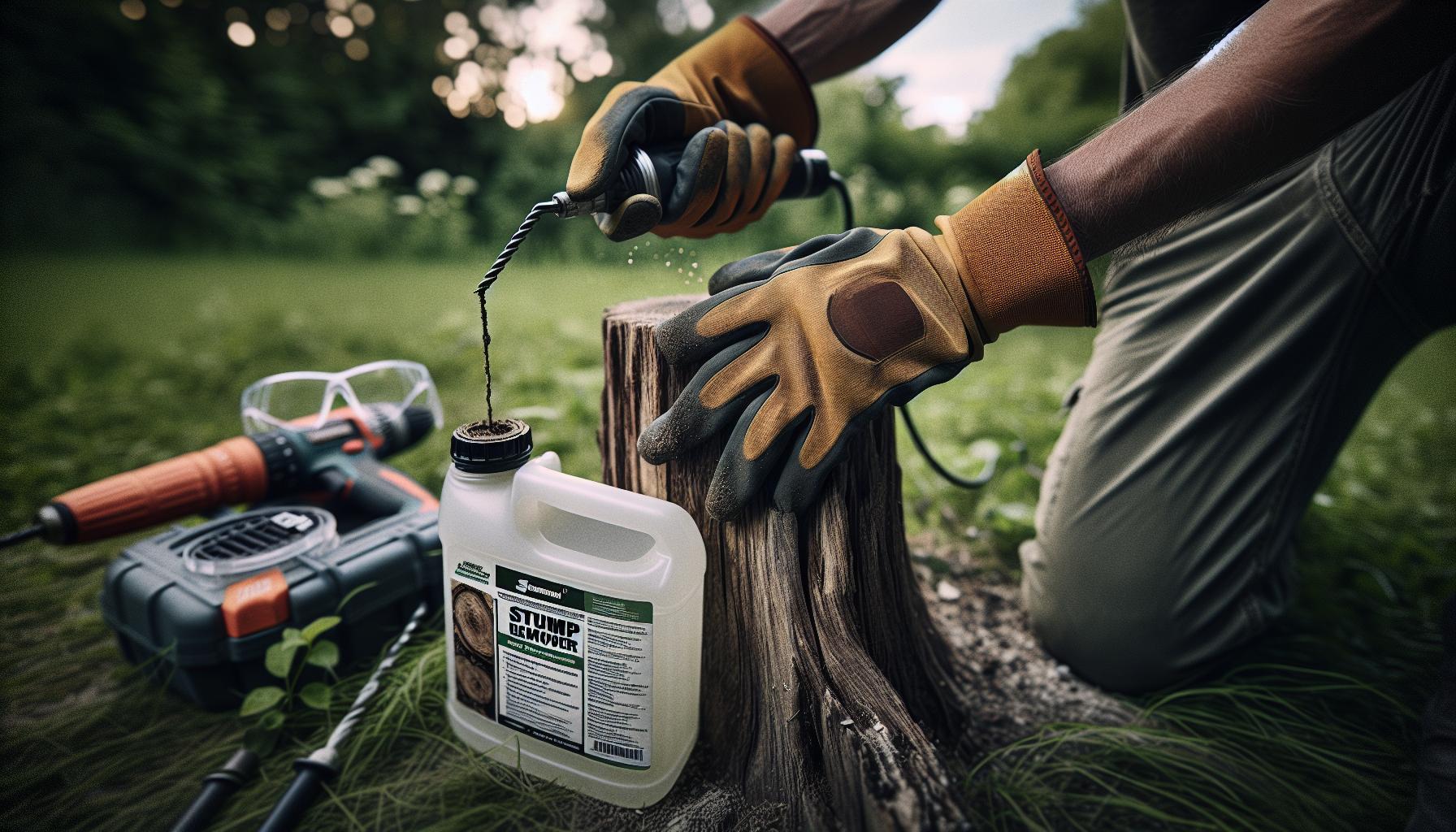 Step-by-Step Guide to Applying Stump Remover