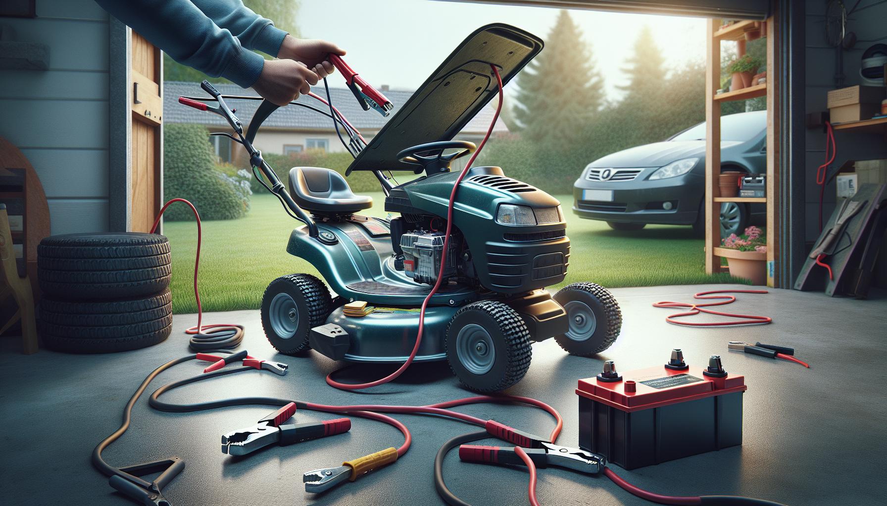 Can You Boost a Lawn Mower Battery With a Car? How-To 4 Step-by-Step Guide to Boosting a Lawn Mower Battery