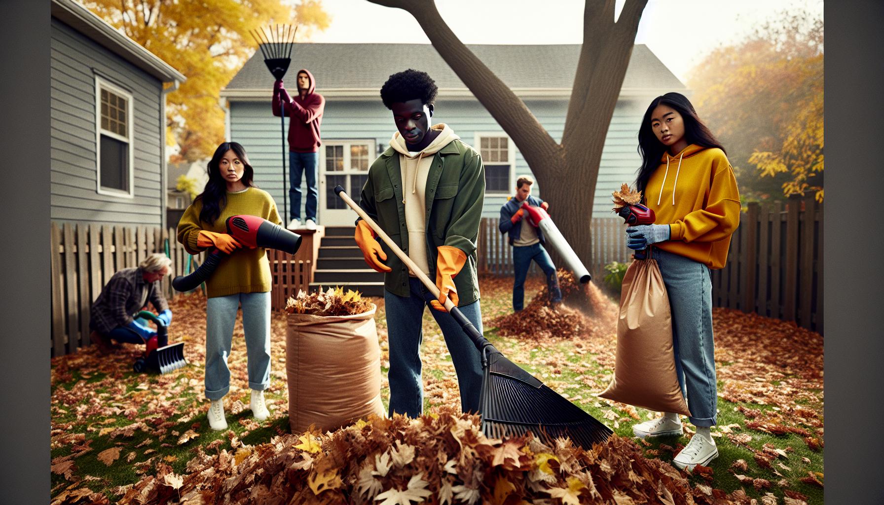 Step-by-Step Guide to Leaf Removal Process