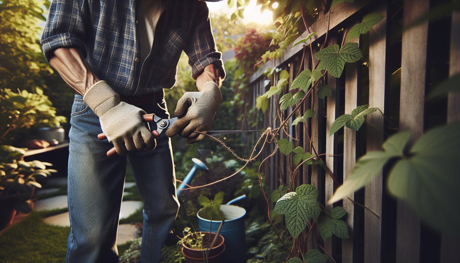Step-by-Step Guide to Removing Big Leaf Vine