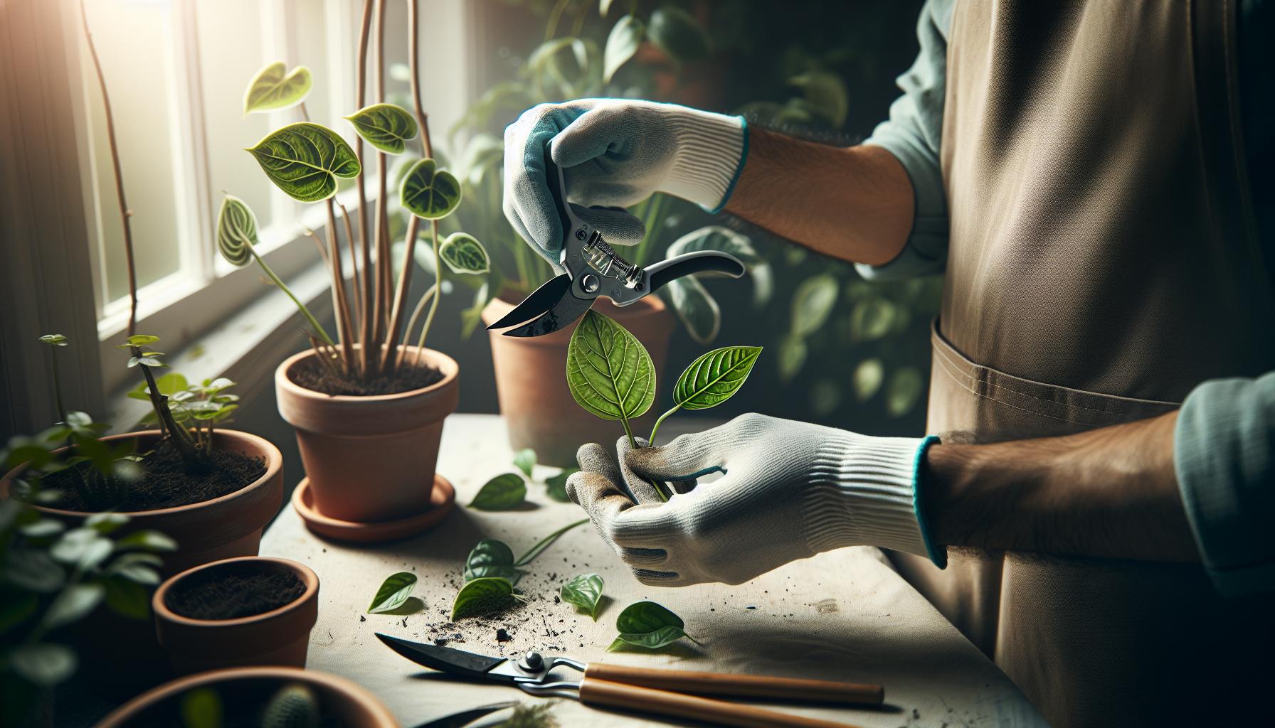 Step-by-Step Guide to Safely Remove Dead Leaves