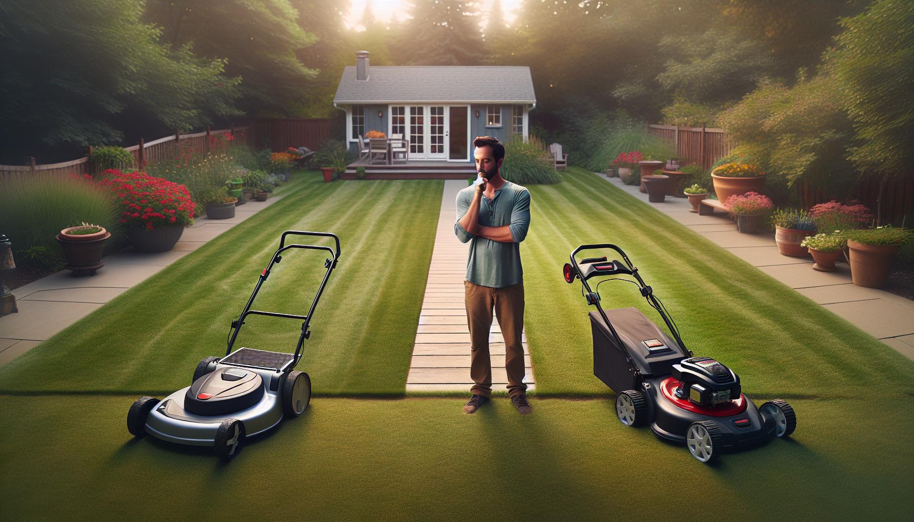 Time Investment: Balancing Lawn Care Methods