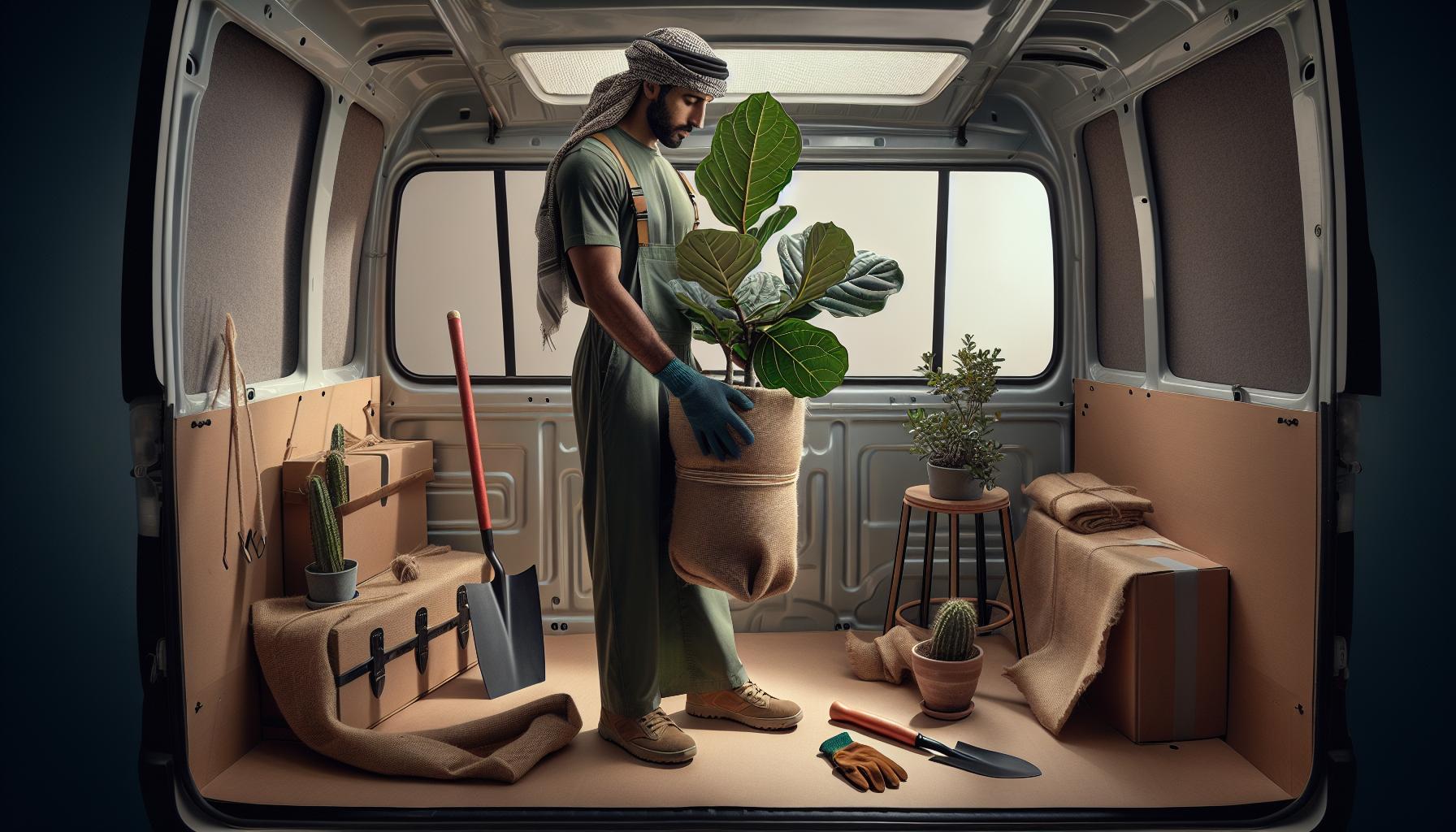 Transporting Your Fiddle Leaf Fig After Removal