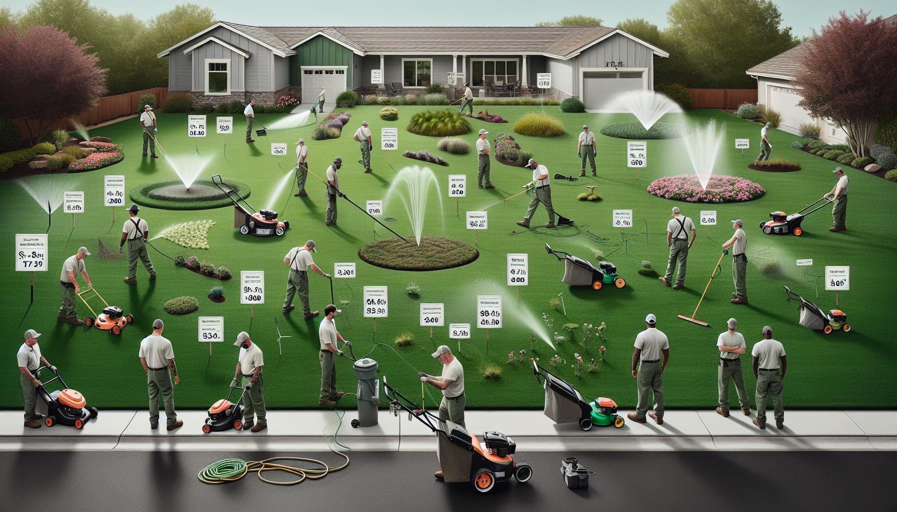 Types of Lawn Care Services and Their Costs