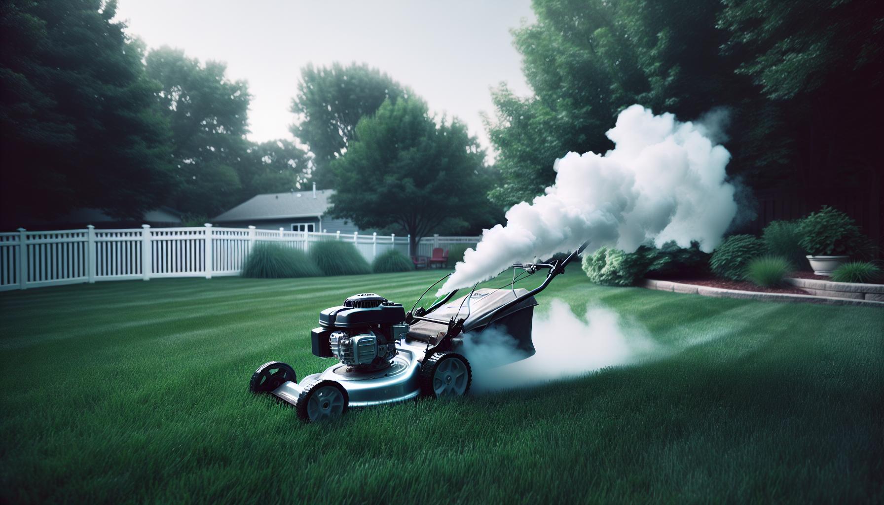 Understanding the Causes of White Smoke in Lawn Mowers