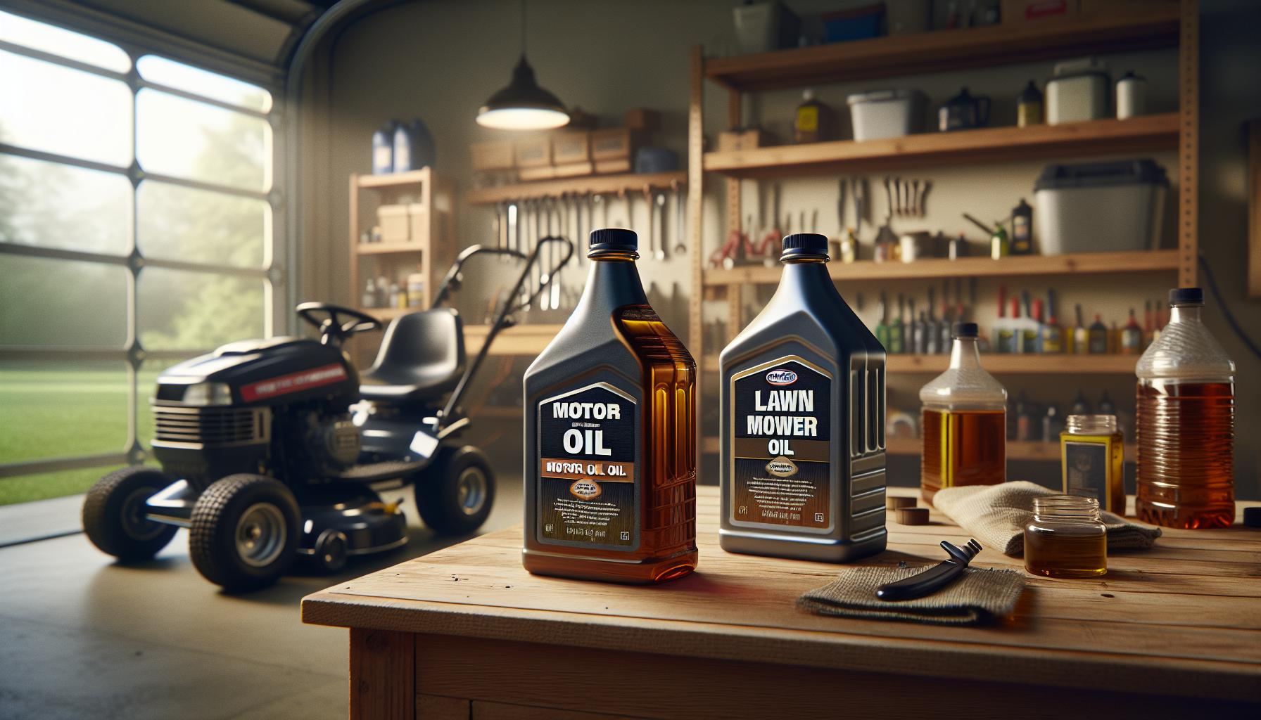 Can You Put Car Motor Oil in a Lawn Mower? Facts Revealed 2 Understanding the Differences Between Motor Oil and Lawn Mower Oil