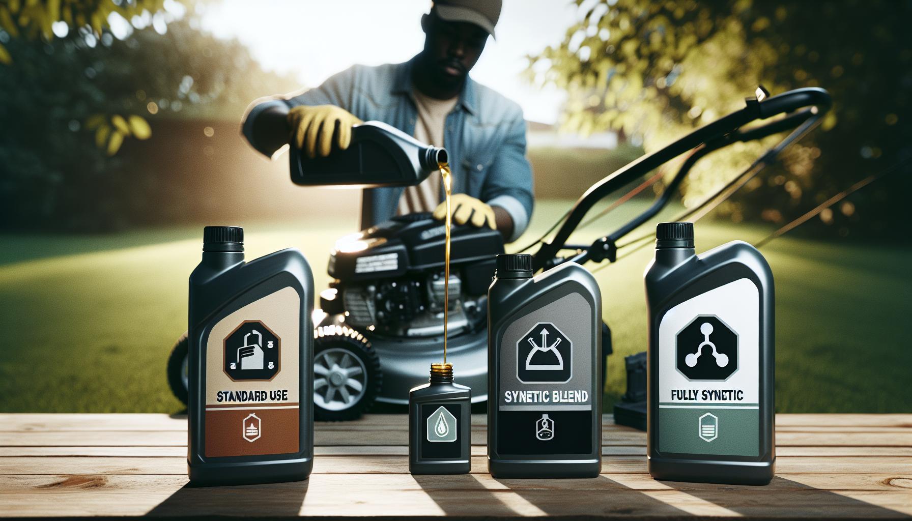 Understanding Different Types of Lawn Mower Oil