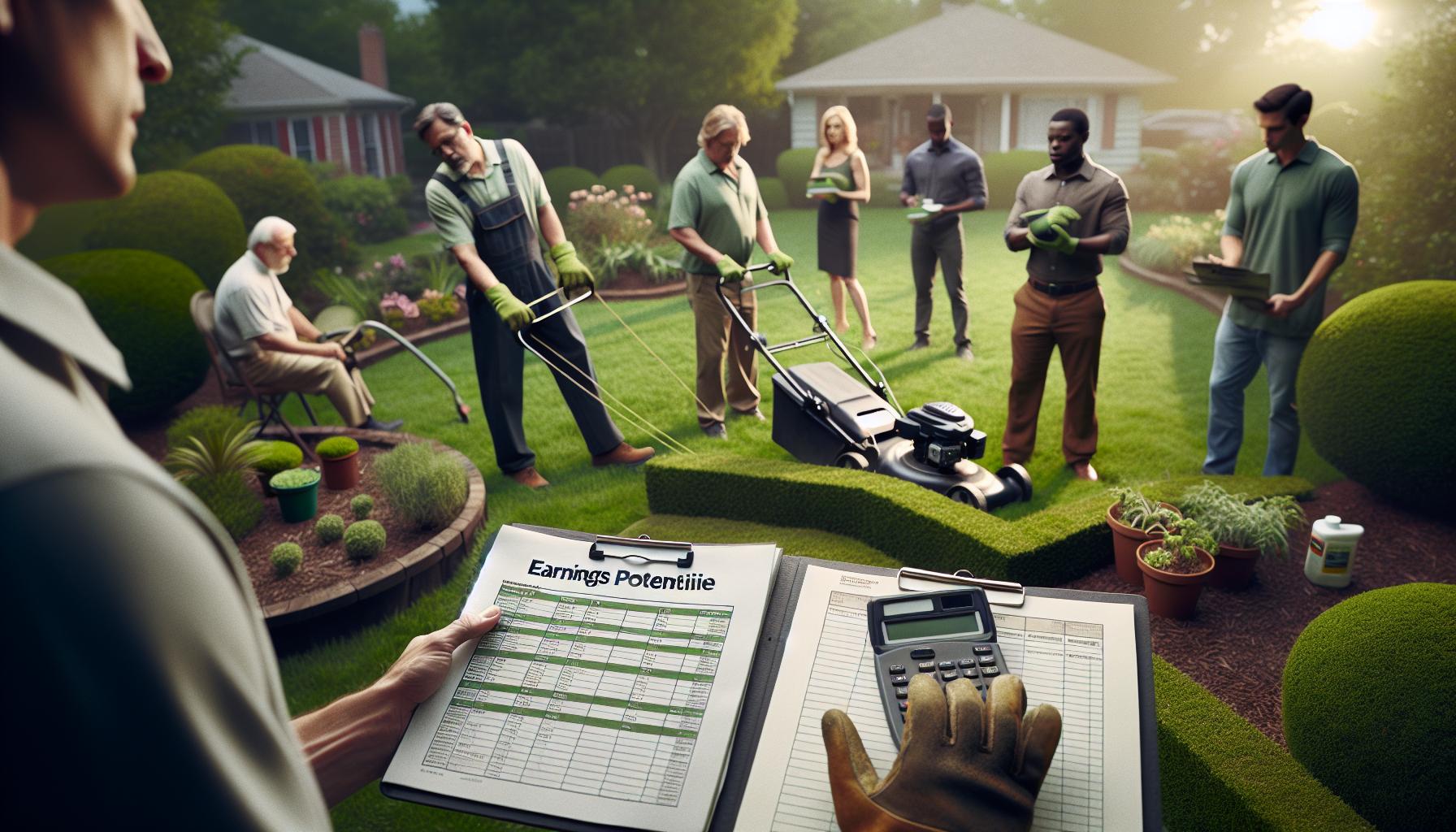 Understanding the Earnings Potential in Lawn Care