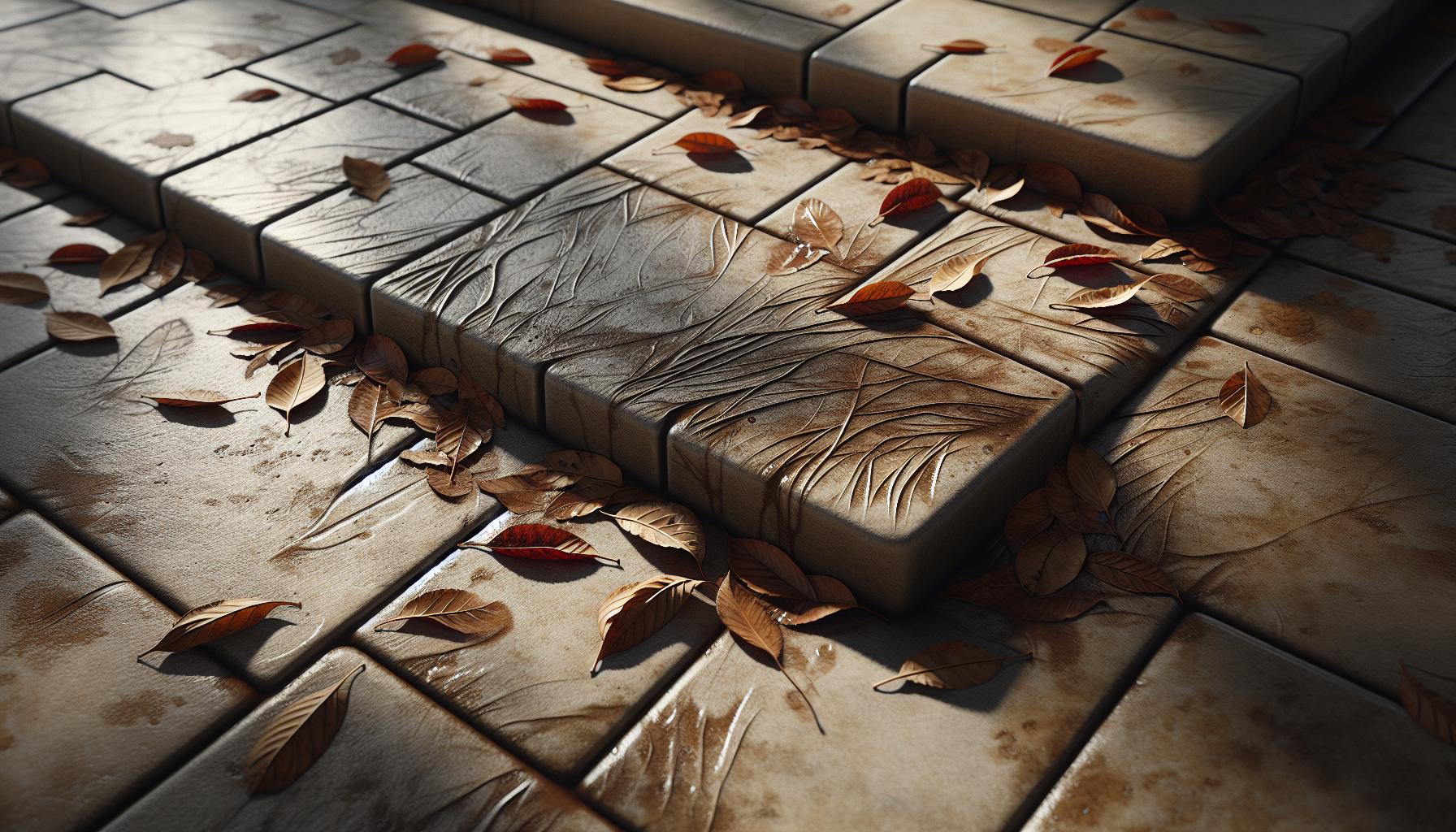 How to Remove Leaf Stains From Stamped Concrete Fast 1 Understanding Leaf Stains on Stamped Concrete