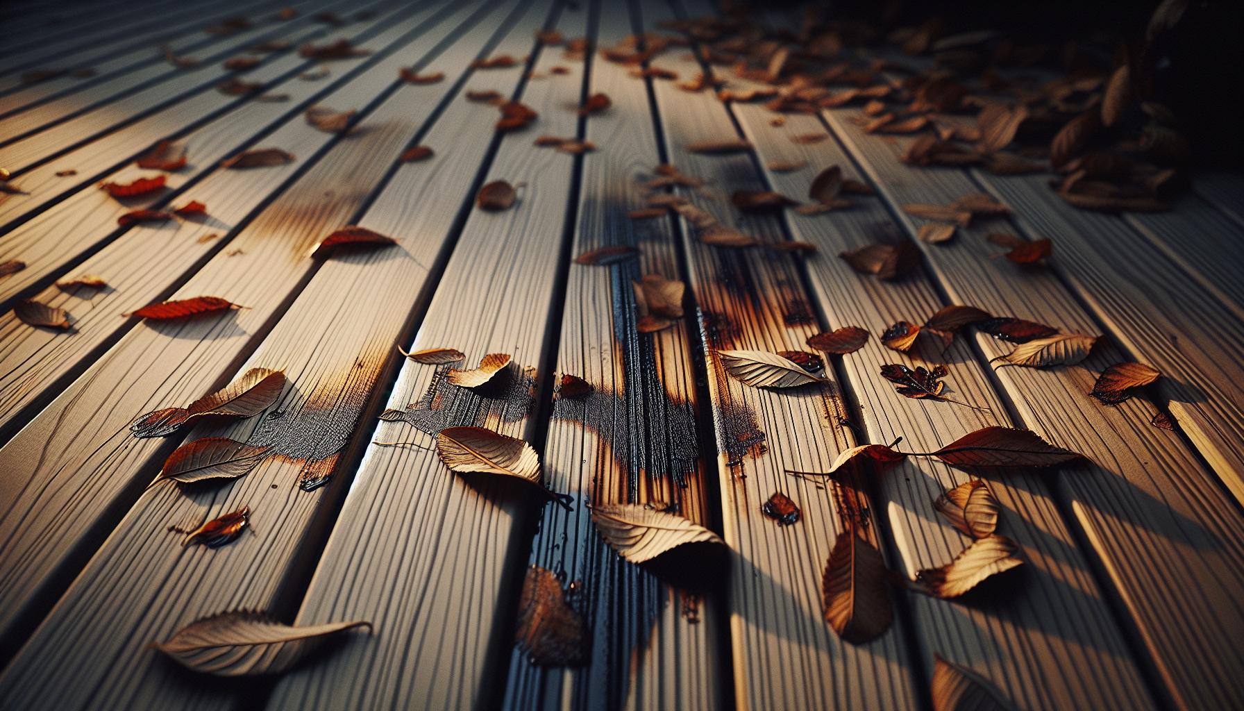 How to Remove Leaf Stains From Wood Deck Without Damage 2 Understanding Leaf Stains on Wood Decks