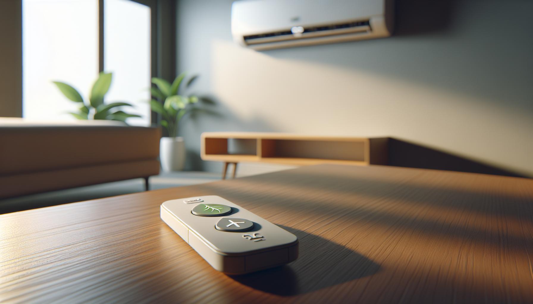 Understanding the Leaf Symbol on Your AC Remote