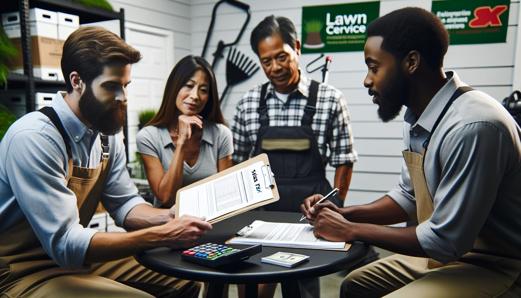 Understanding Sales Tax for Lawn Care Services