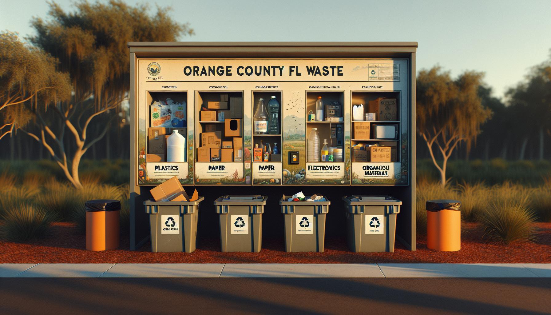 What Items Does Orange County FL Waste Accept?