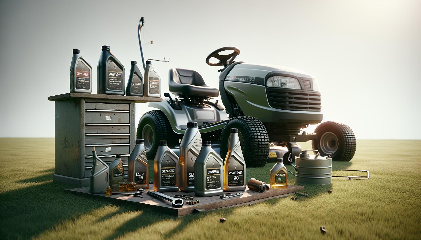 What Types of Oil Are Best for Riding Lawn Mowers?