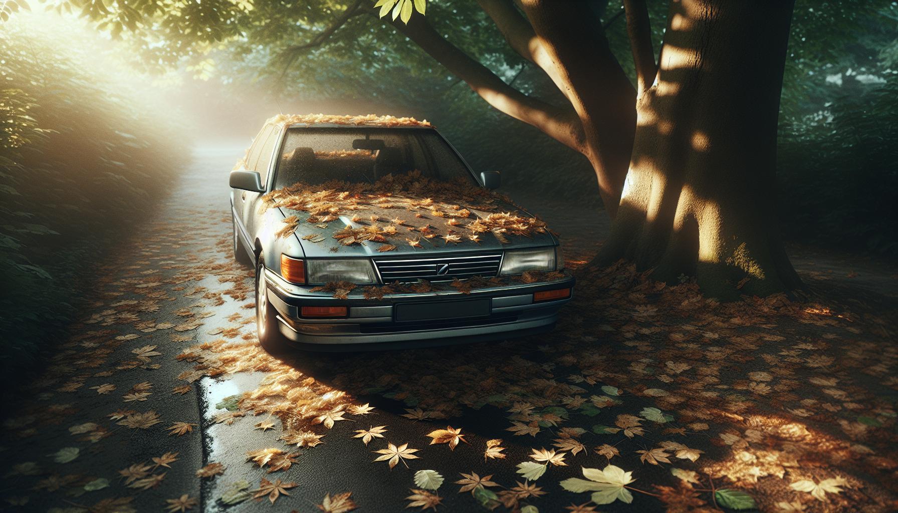 Why Leaf Stains Are Problematic for Your Car